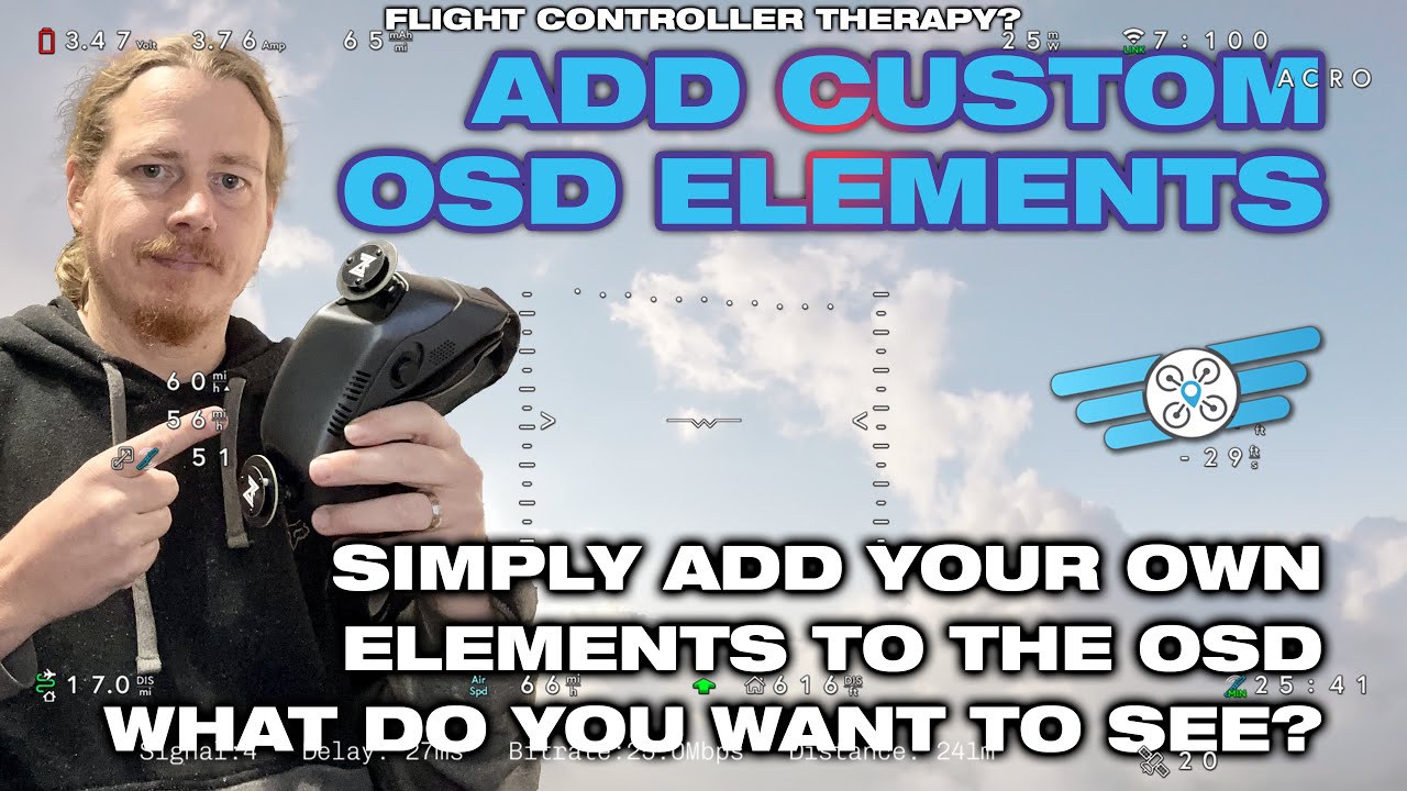 How to add custom OSD Elements in INAV