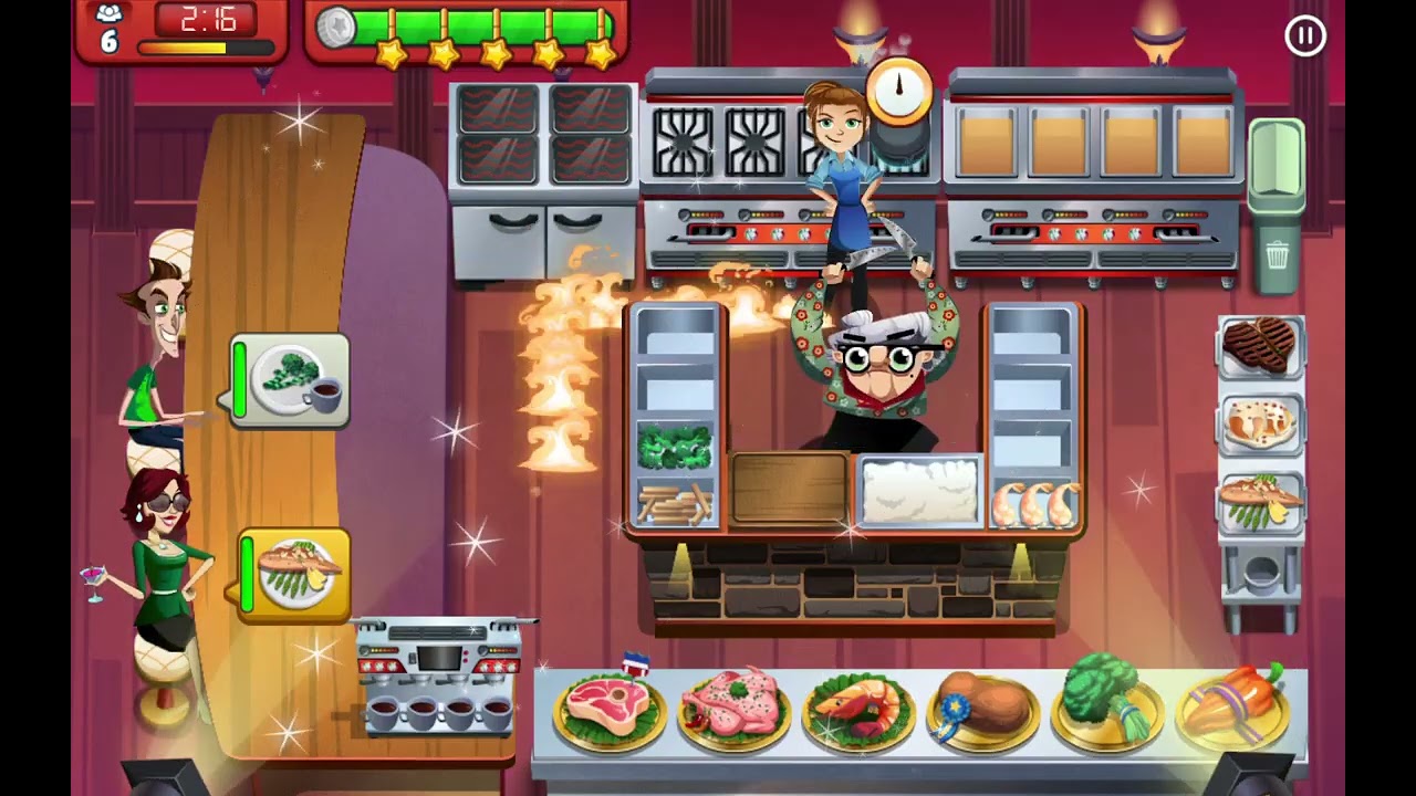 COOKING DASH | TABLE STEAKS | SEASON 2 EPISODE 6 ⭐️⭐️⭐️⭐️⭐️