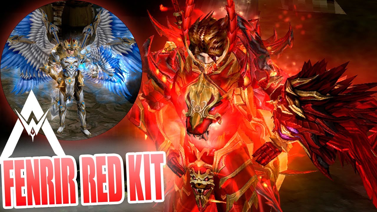 MuAwaY -  ITENS FENRIR RED & BRILLIANT KIT  😍
