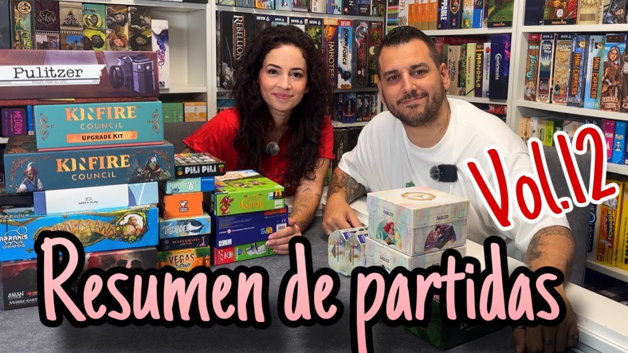 Resumen de partidas 2025 Vol.12 Opinión de últimos juegos jugados
