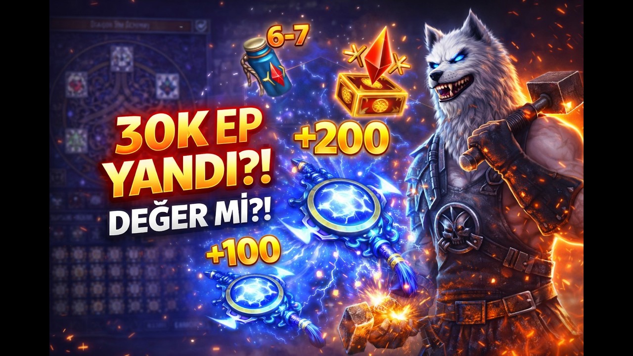 30K EP HARCADIM&hellip; +200 GELDİ Mİ?! ERKEN BASMA PROBLEMİ?! ROHAN2 WORLD ARCHİ - 16