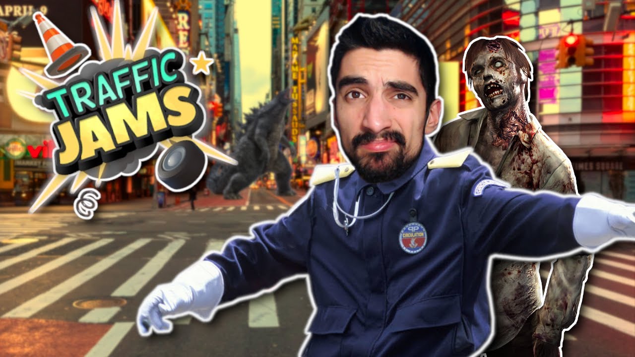 Τροχονόμος εν μέσω Zombie Apocalypse - Traffic Jams VR | LegitGamingGR