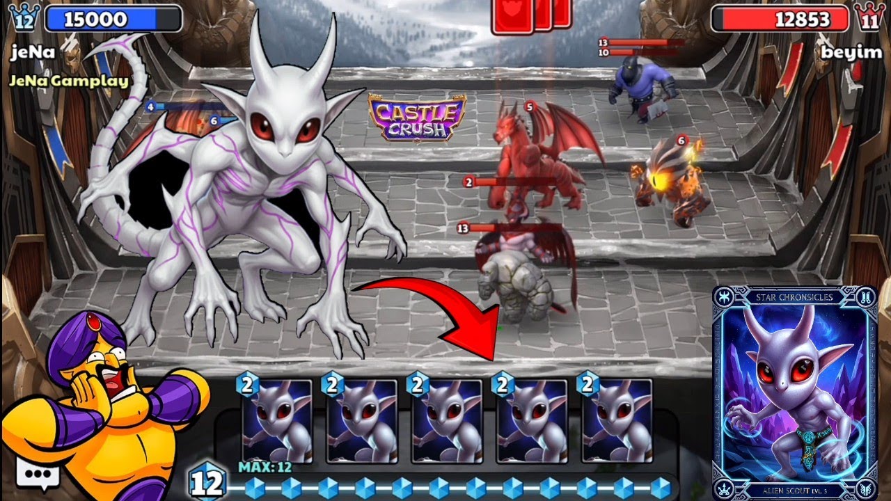 6 Epic Metamorph 😳 Card's Winning Strategy! Castle Crush