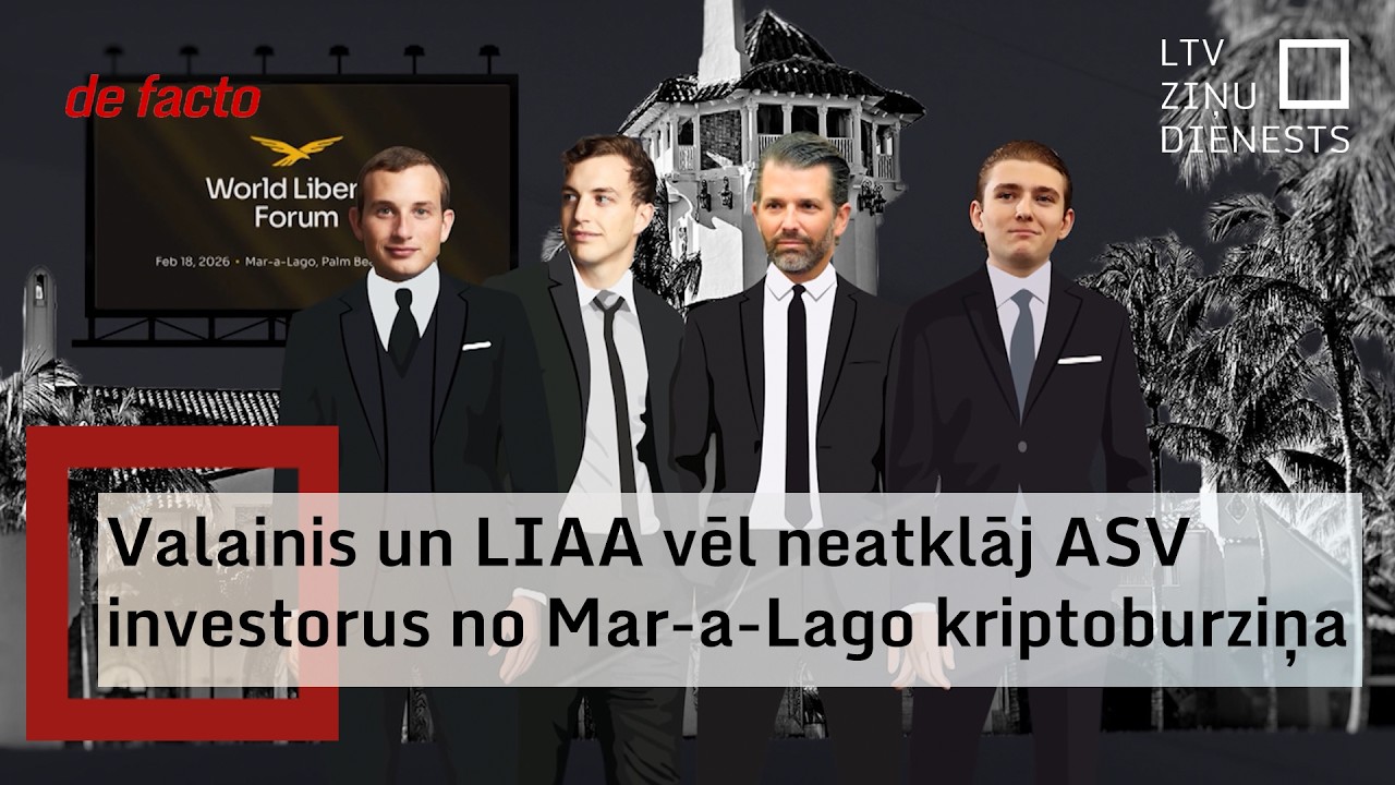 LIAA vēl neatklāj investorus no Mar-a-Lago kriptoburziņa