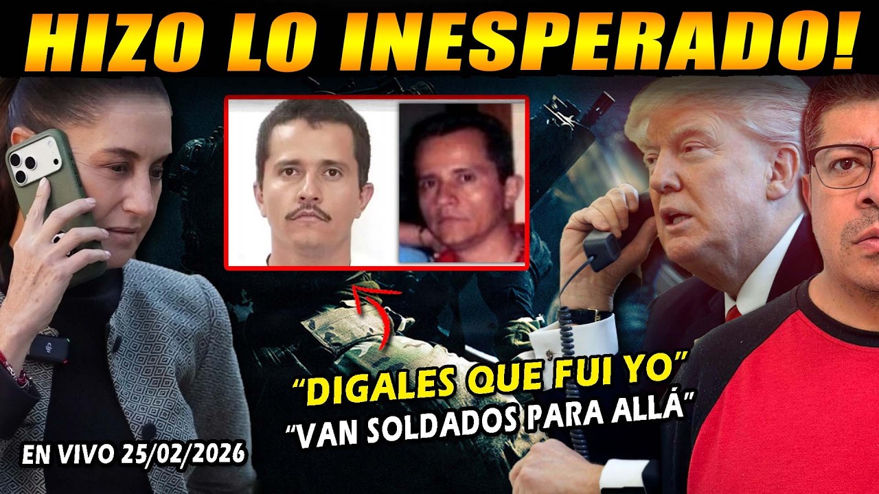 URGENTE! TRUMP LO VUELVE HACER ¡SHEINBAUM SE VA ENTERANDO! PASO HACE RATO