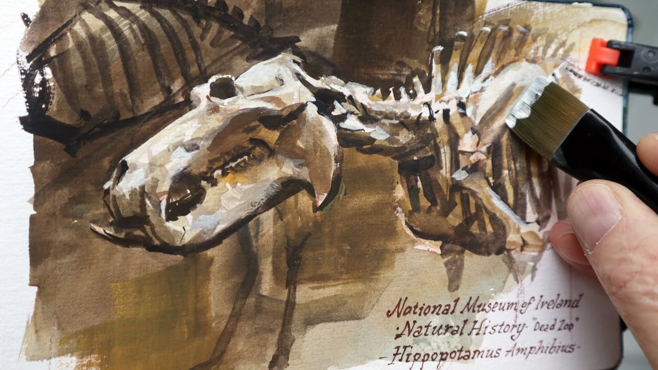 Sketching at Dublin's 