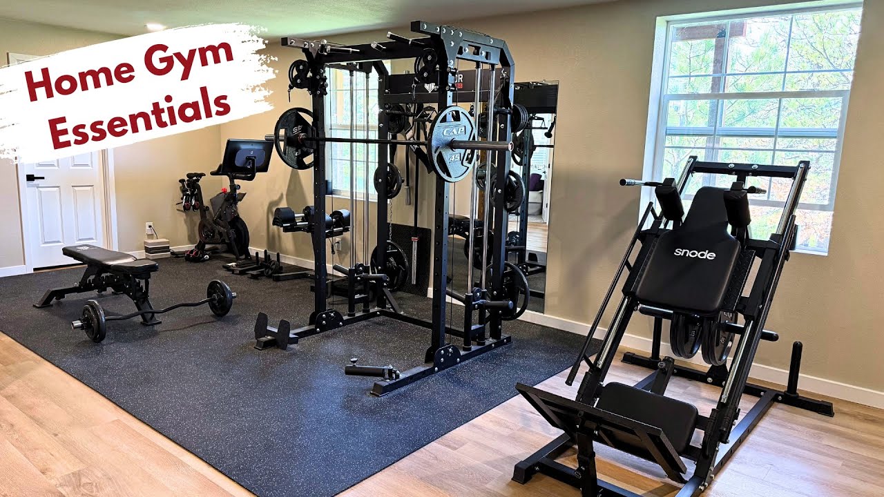Building a Home Gym from the Ground Up | Builds by Maz