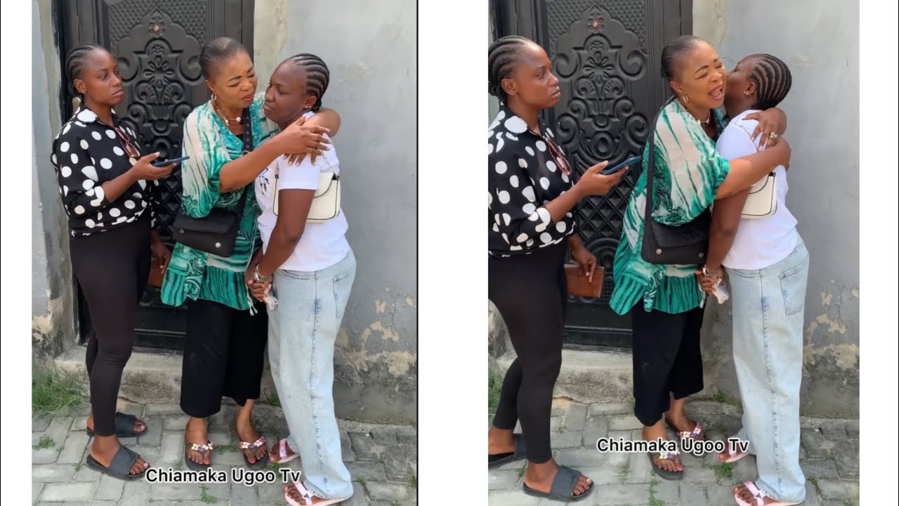 Chai💔 Ogechi crying🥲 on mama Philip’s shoulder for her mother’s meanness to her is so heartbre@king💔