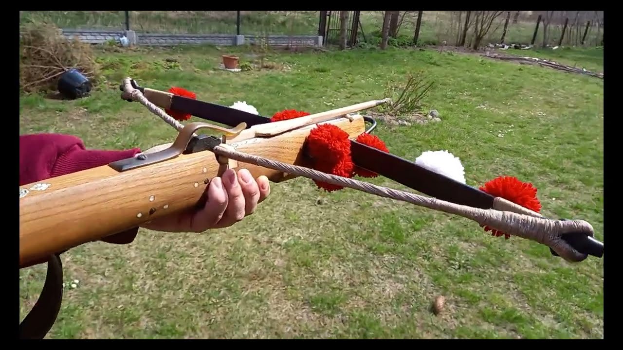 17th century hunting crossbow/ XVII wieczna kusza myśliwska