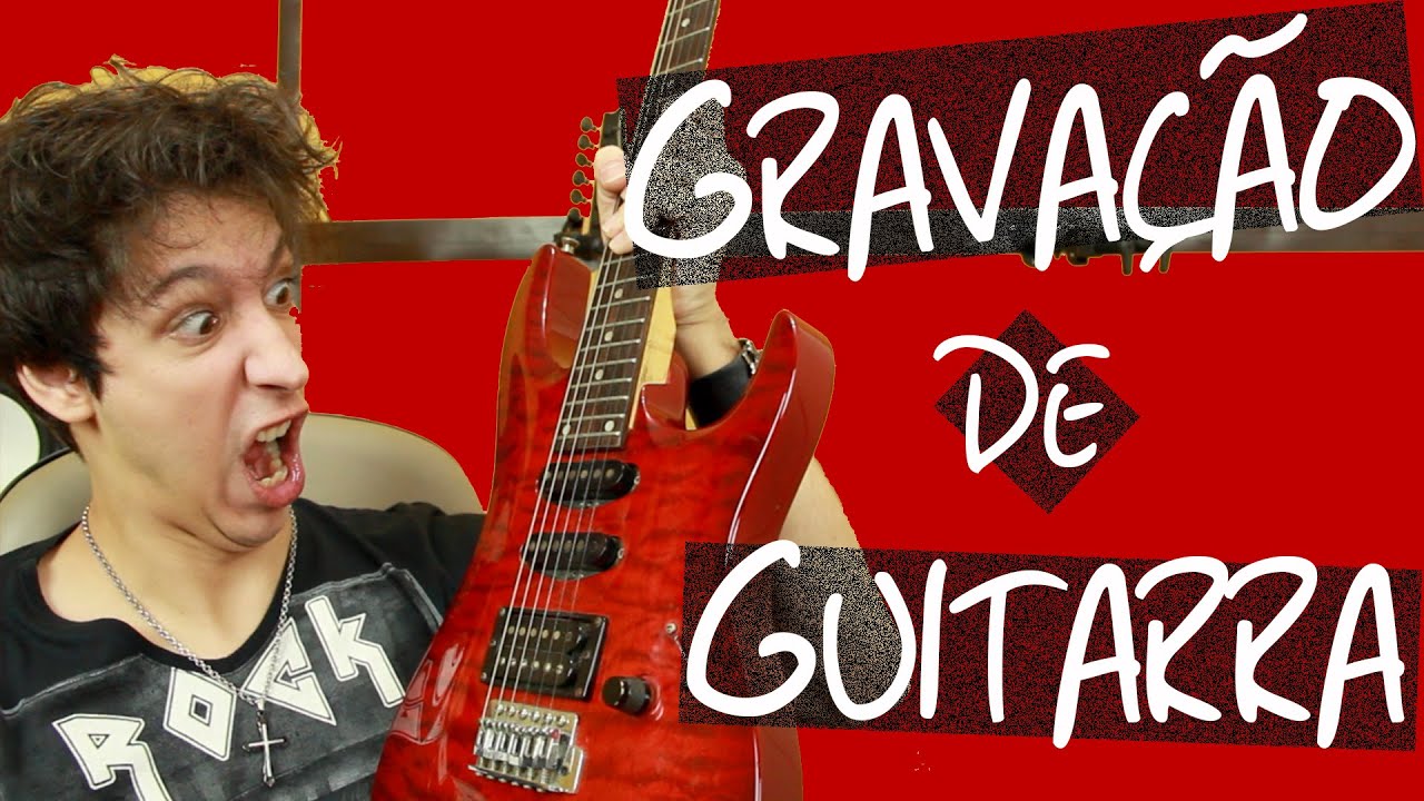 Como gravar guitarra? - Qual o melhor jeito? | Marino Scheid