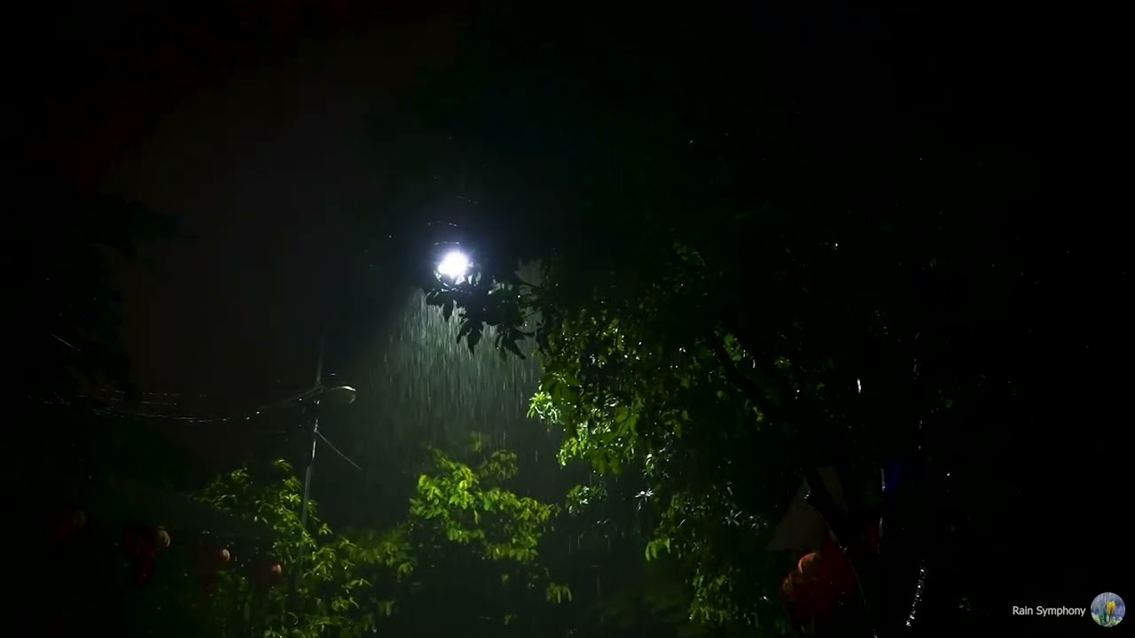 Night Rain Ambience for Deep Sleep – Soothing Rain Sounds to Relax Your Mind, No Ads