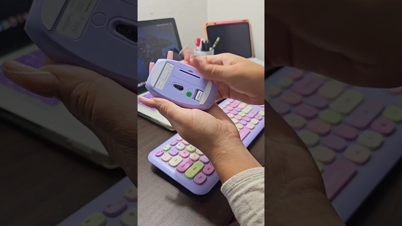 ASMR Unboxing Mofii Wireless Keyboard and Mouse #wireless #unboxing #tech #keyboard #amazon #asmr
