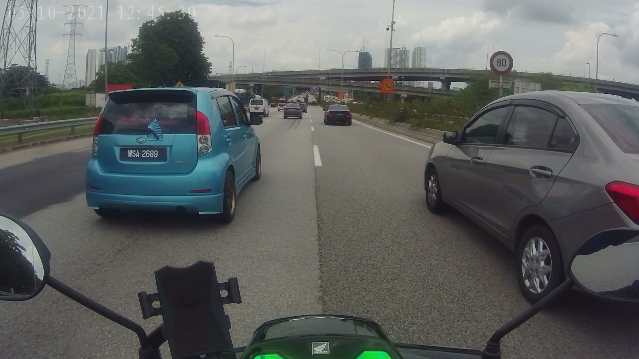 STOCK HONDA EX5 FI 110CC | KL ECO CITY MALL BIKE PARKING | RIDER | Test TOP SPEED