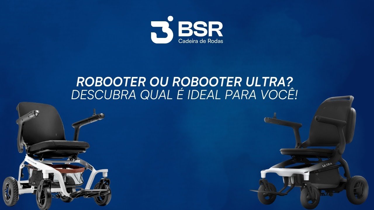 Conheça a Diferença Entre a Cadeira Motorizada Robooter e Robooter Ultra em Fibra de Carbono #pcd 