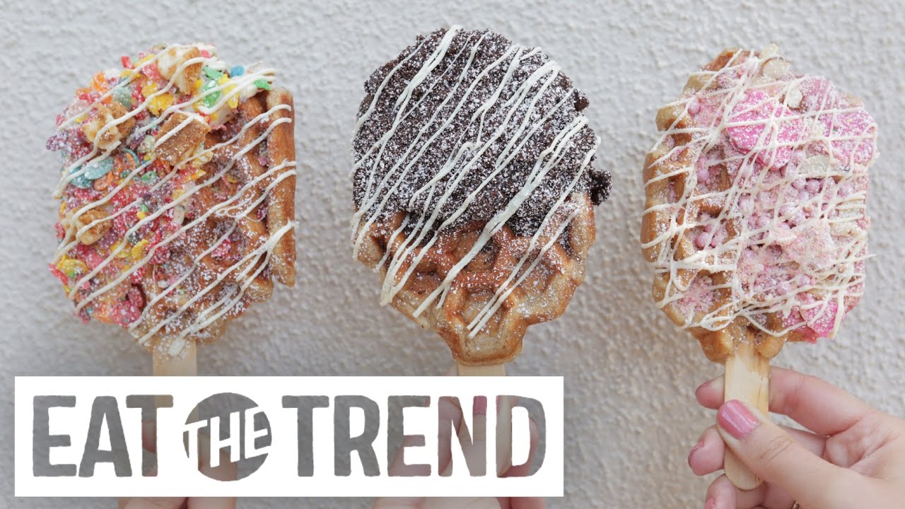 Instagram-Worthy Waffle Pops | Eat the Trend