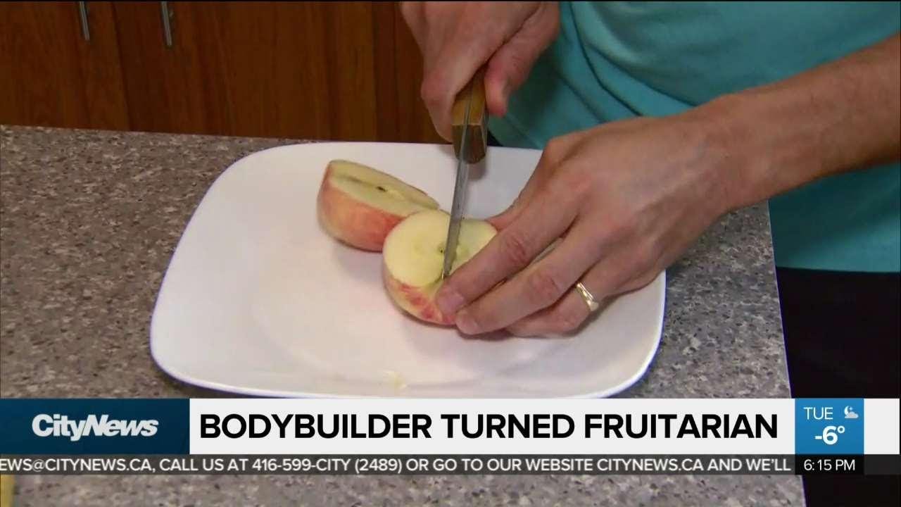 Bodybuilder turns 'fruitarian'