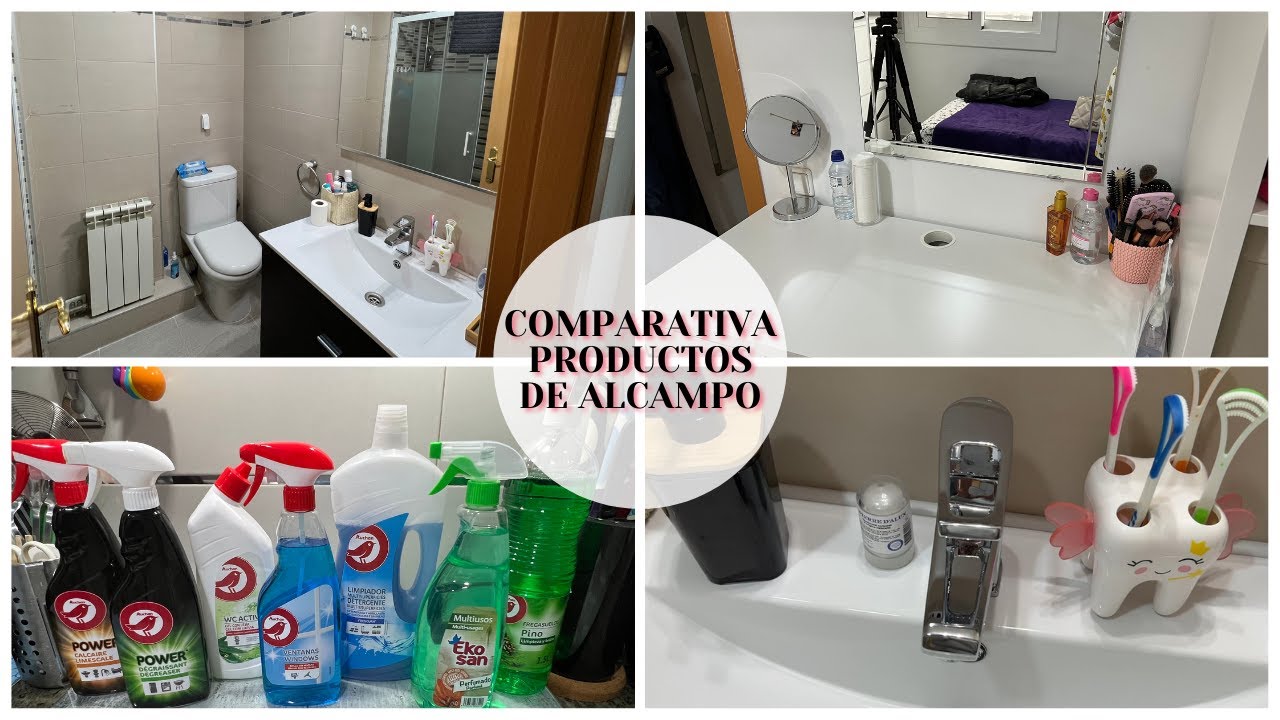 ✔PROBANDO PRODUCTOS MARCA BLANCA ALCAMPO+MI OPINION🧼🧹👌