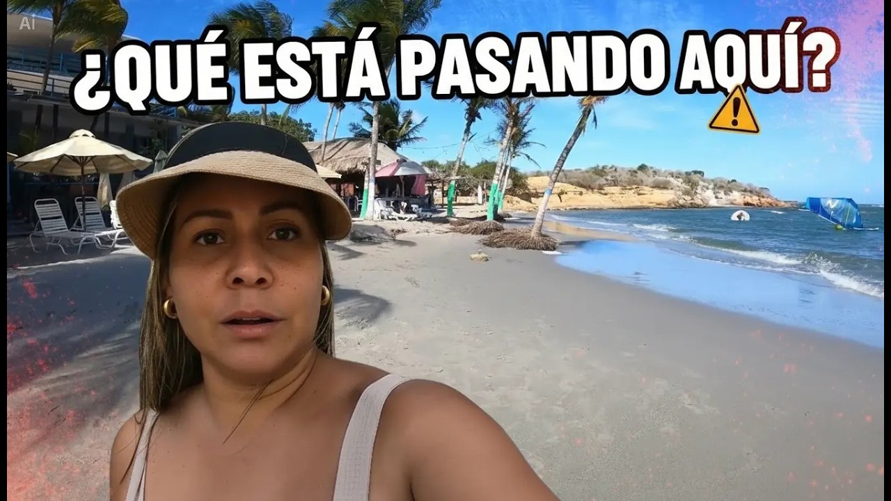 🔥 La playa más famosa de Margarita enfrenta un problema serio ⚠️🌊 /El Yaque/Venezuela 2026