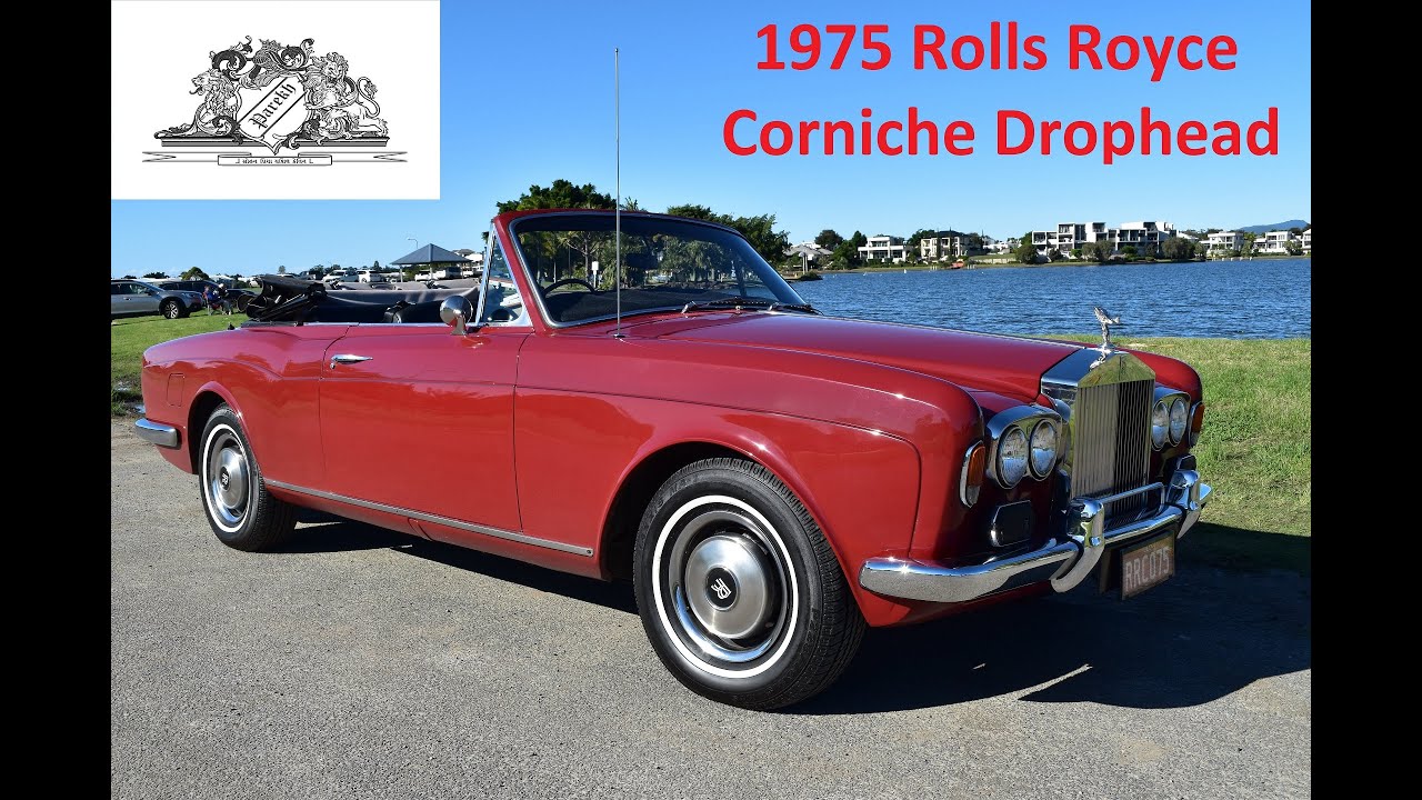 1975 Rolls Royce Corniche Drophead Convertible by H J Mulliner Park Ward an unforgettable Classic