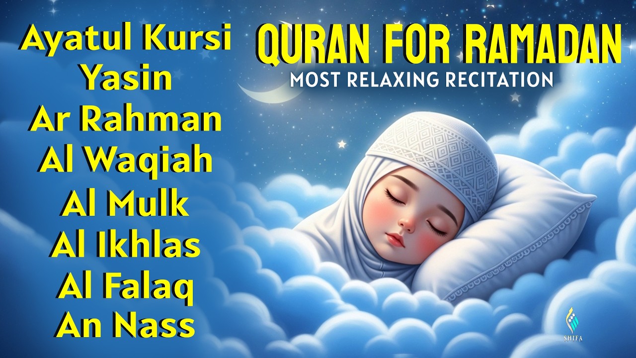 Quran For Sleep Peaceful Tilawat Creating Restful Atmosphere At Night।Alfatiha, AyatulKu AlMoeathat