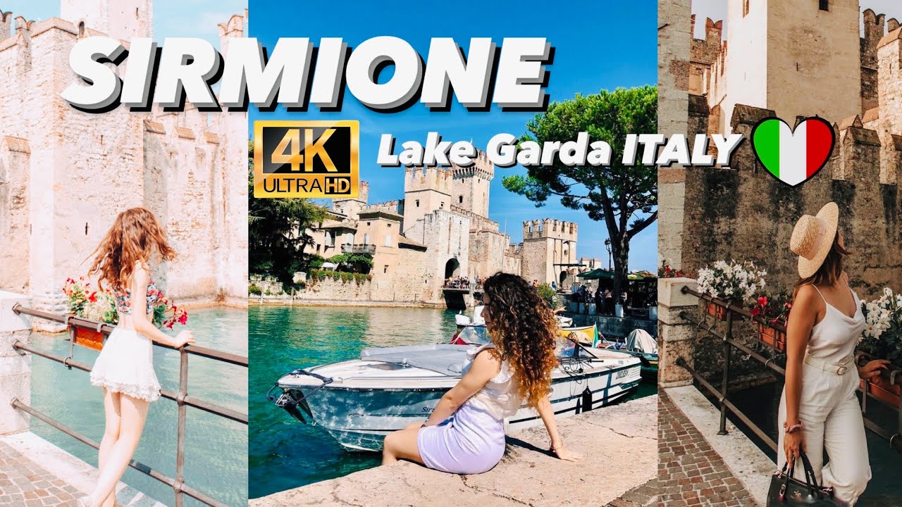 Gardasee, Spring Time in SIRMIONE LAKE  GARDA ITALY 🇮🇹 2024 | 4K UHD 
