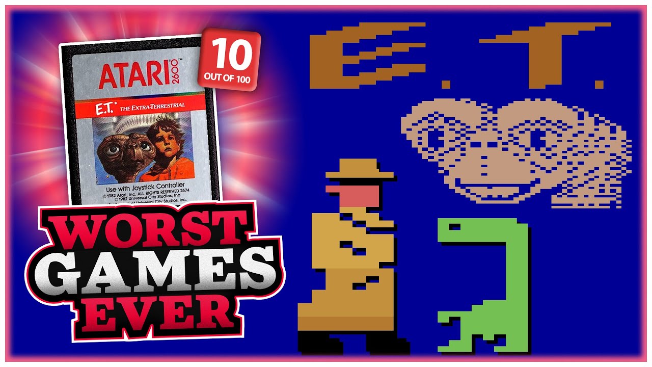 Worst Games Ever - E.T. The Extra-Terrestrial