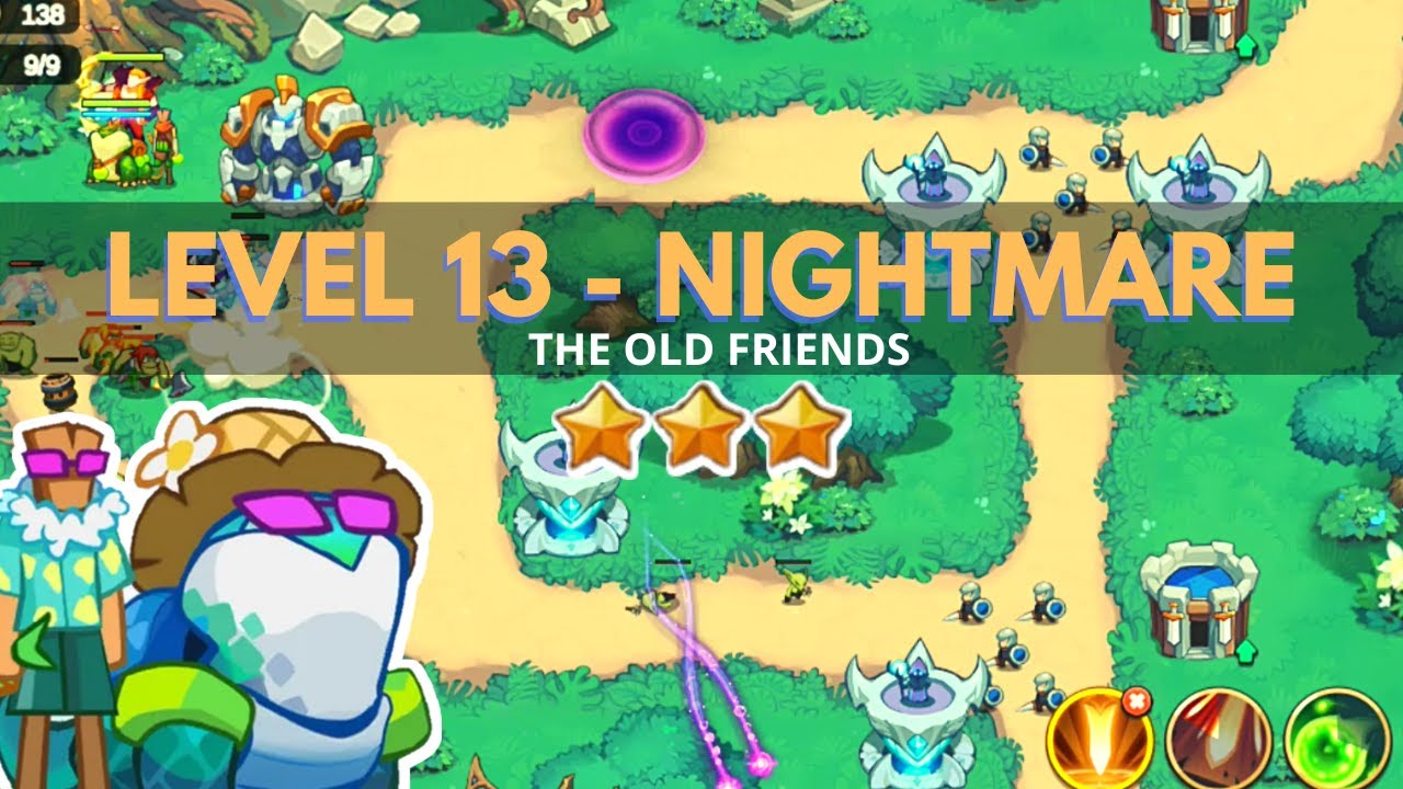Empire Defender: Level 13 NIGHTMARE / THE OLD FRIENDS / GAMEPLAY
