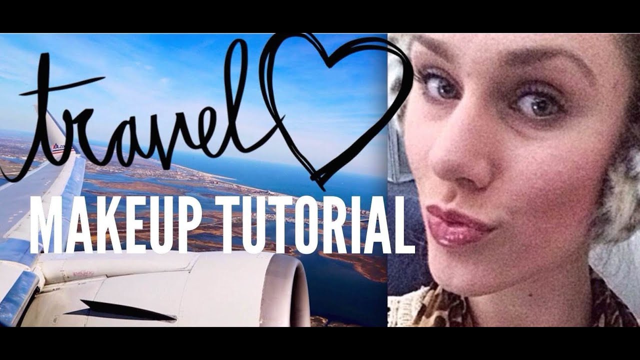 Travel With Me! On The Go Makeup Tutorial For Planes & Travel!