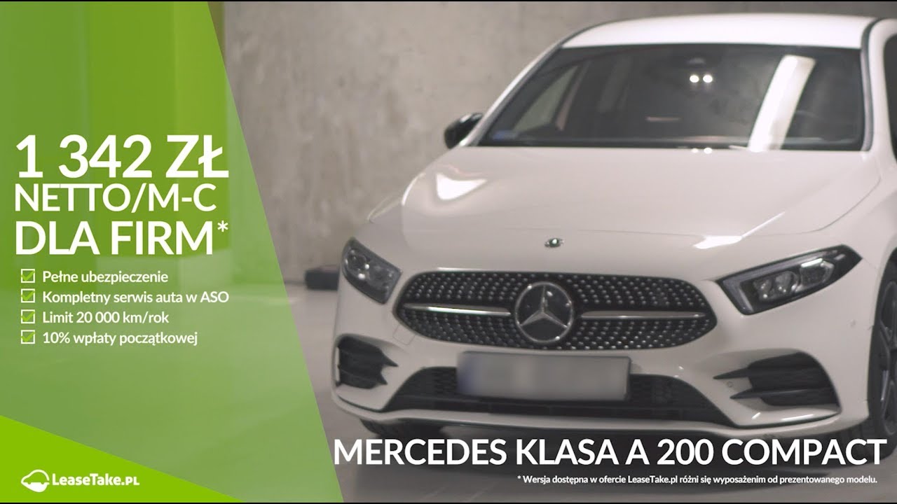 Mercedes Klasa A Compact - samoch&oacute;d, z kt&oacute;rym na pewno się dogadasz