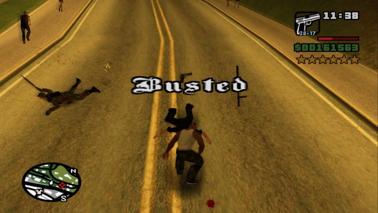 GTA SA - Wasted/Busted part 5