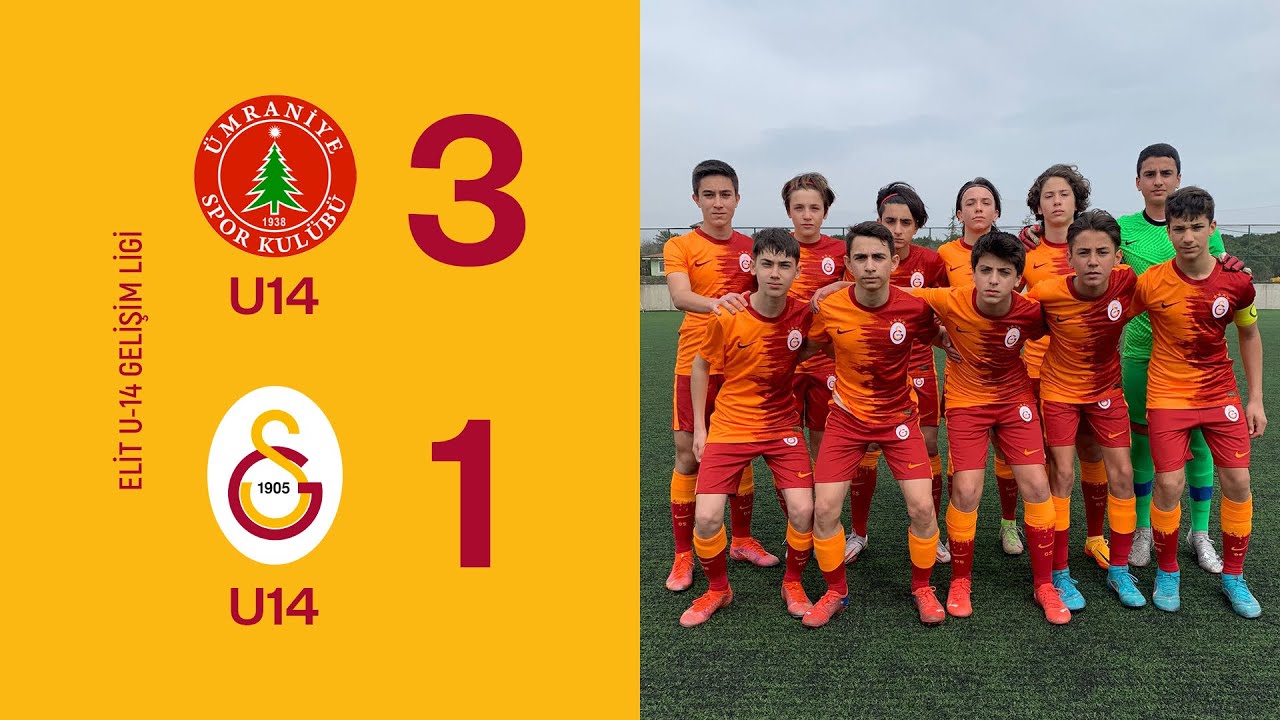 🔴 B.S. Ümraniyespor U14 3-1 Galatasaray U14  (Elit U14 Gelişim Ligi)