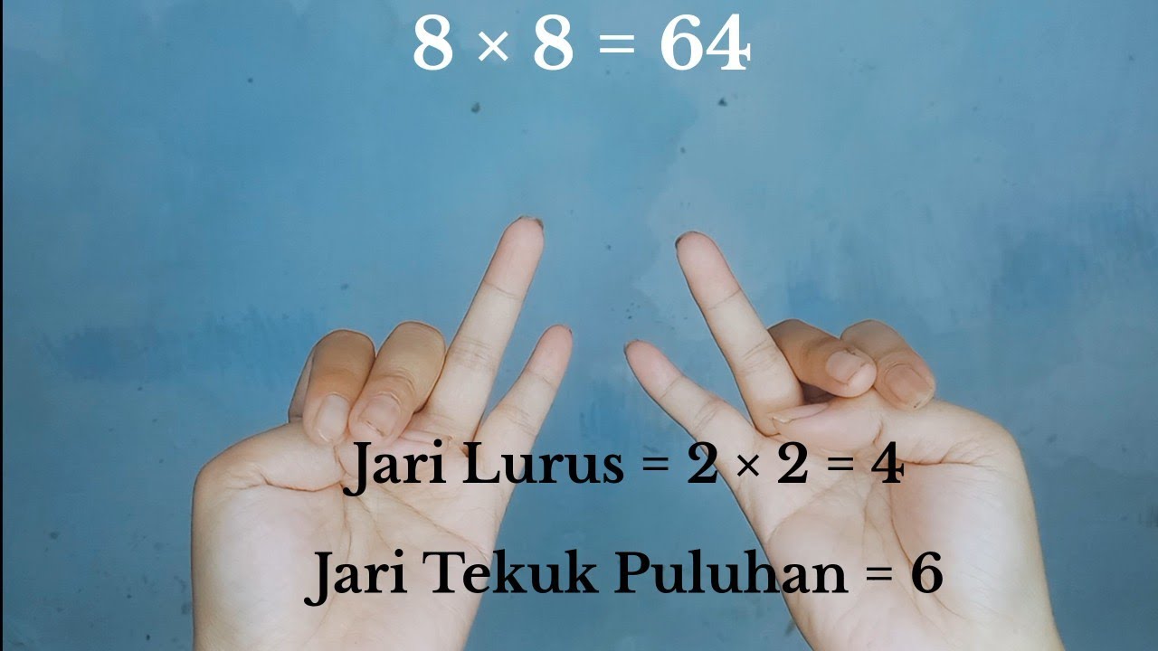 TRIK RAHASIA! PERKALIAN 6-10 TANPA HAFALAN, 5 DETIK LANGSUNG JADI! (Perkalian Pakai Jari)