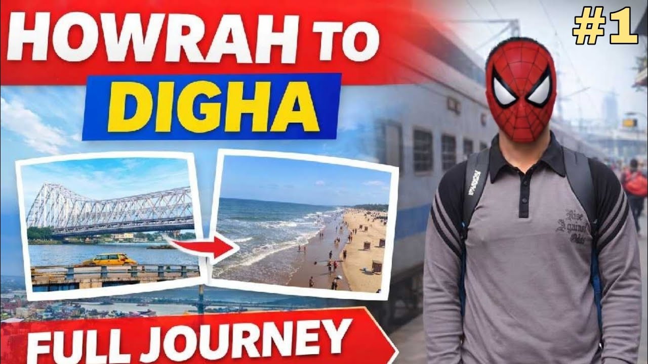 Digha Tour 2026 | Howrah to Digha Train juarney | Kandari Express 22897