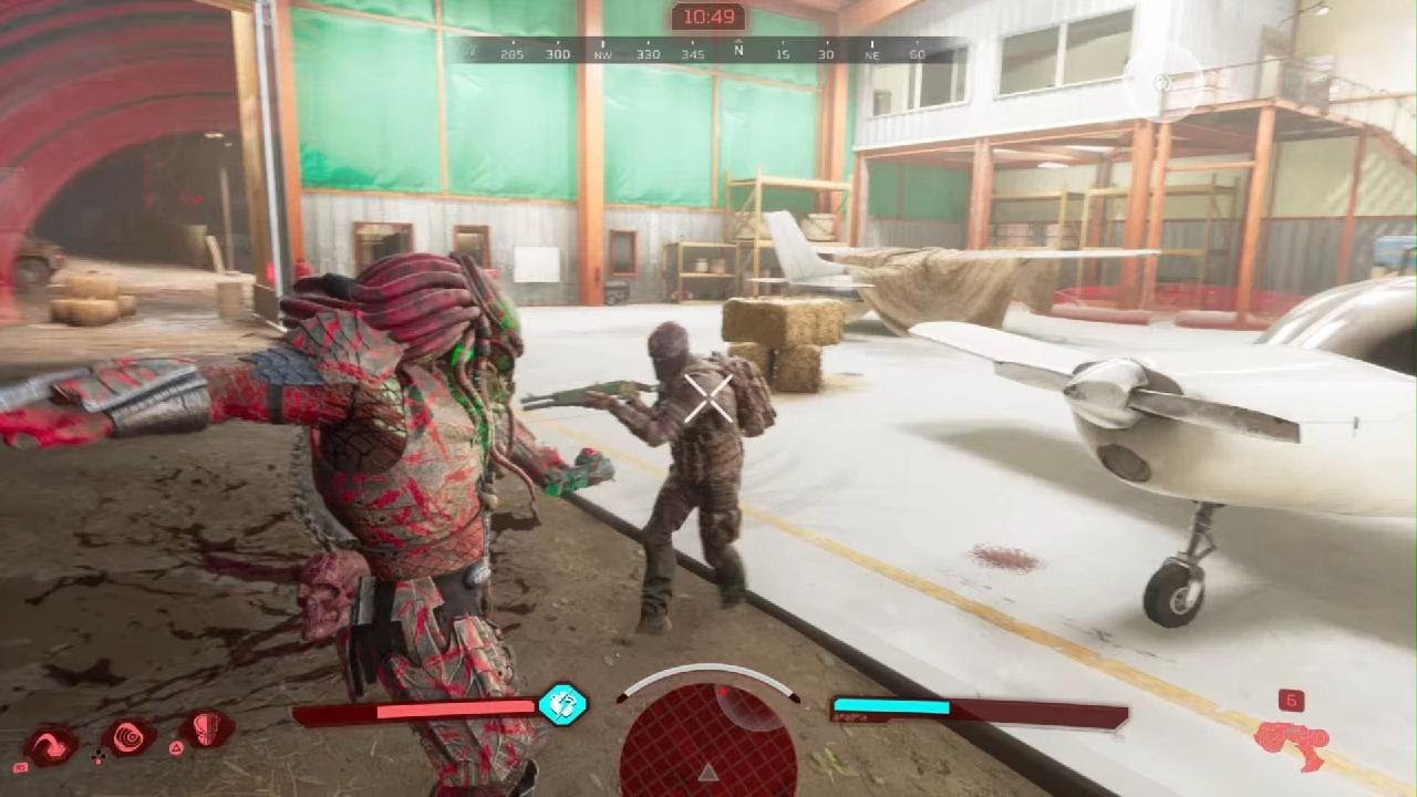Predator Against GOOD FIRE TEAM - Predator: Hunting Grounds