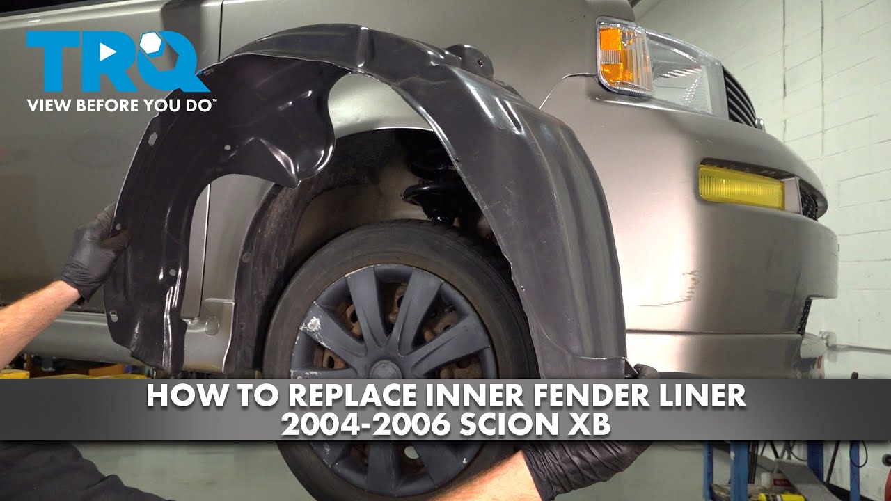 Как заменить подкрылок Scion XB 2004-2006 годов