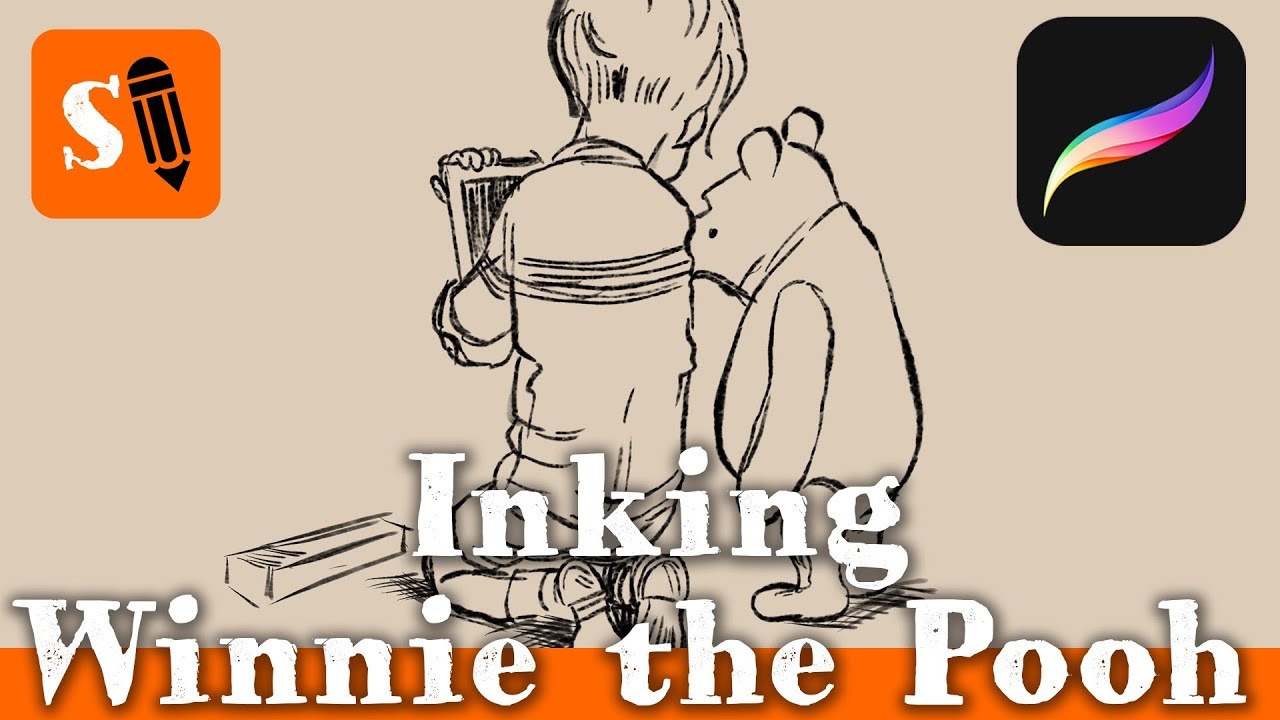 Learning From the Masters- Ernest Shepard Winnie the Pooh