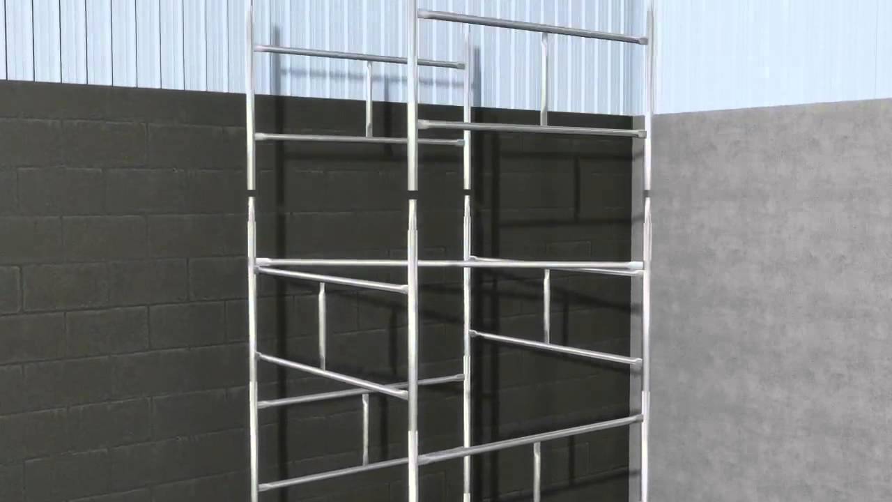Steel Scaffold Tower Assembly Video