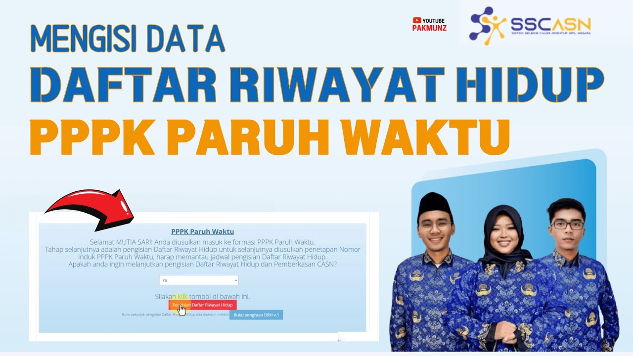 Cara Mengisi Data Daftar Riwayat Hidup PPPK Paruh Waktu Tahun 2025