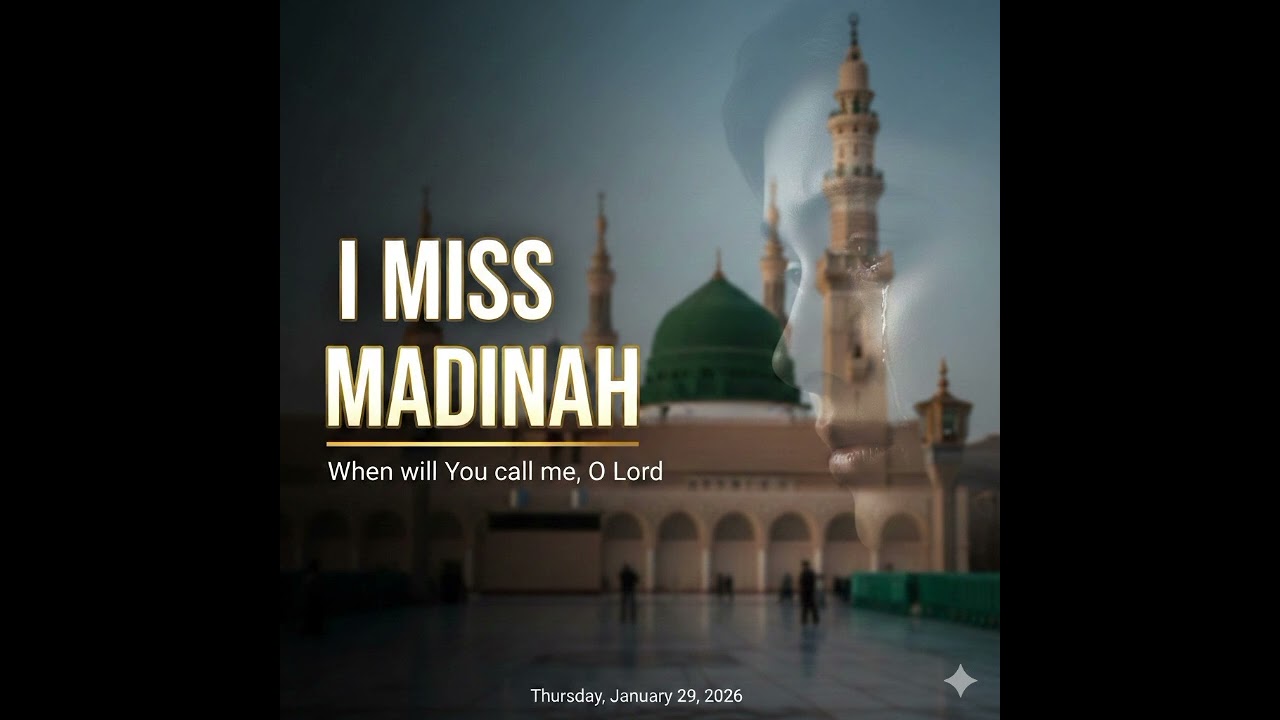 Longing for Madinah | Beautiful Emotional English Naat | Heart Touching Nasheed