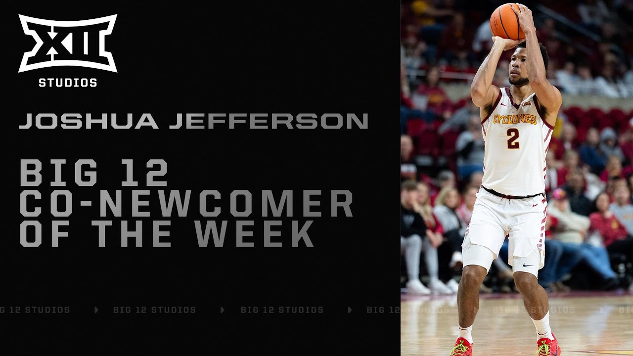 Big 12 Newcomer of the Week: Joshua Jefferson | 2024-25 Big 12 Men's Basketball