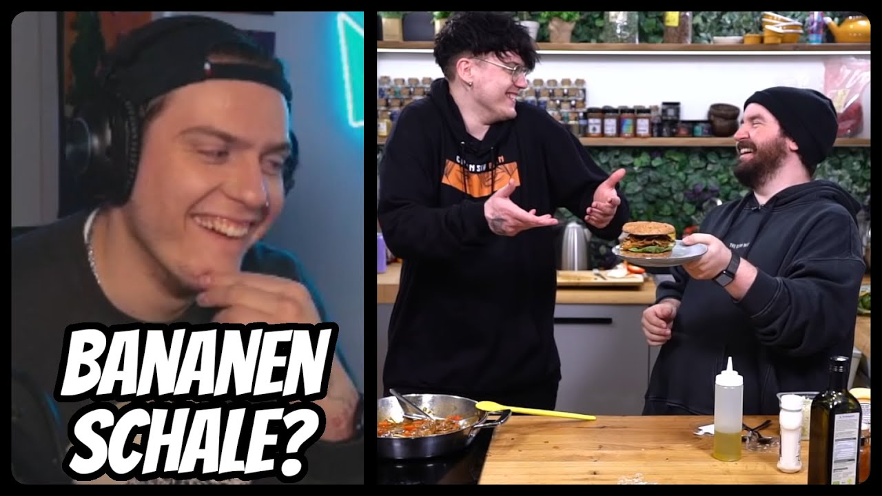 BURGER mit BANANENSCHALE? |Niek Reaction