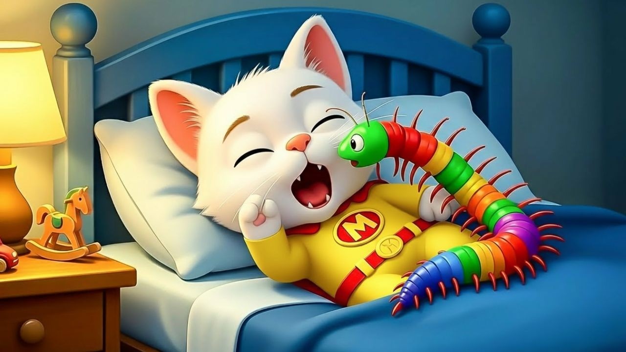 😱 OMG 🐛 Kitten Trapped with a Mutant Centipede 🥺 You Won’t Believe What Happens