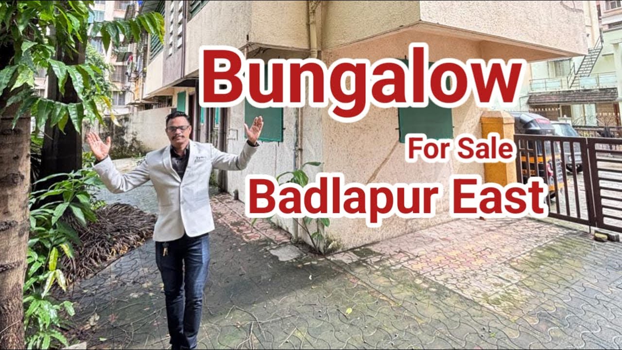 #अर्जंट बंगलो विकणे आहे. बदलापूर पूर्व#Bungalow for Sale in#Badlapur