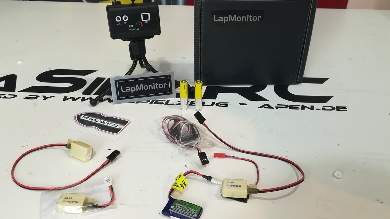 Unboxing & Test: Lapmonitor Mobile Zeitmessung für RC Cars [deutsch/ german]