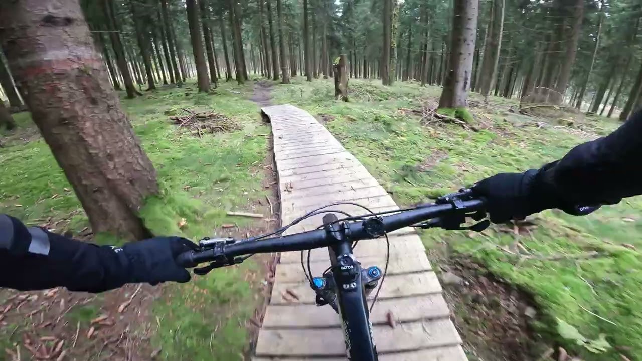Rabenberg, černý trail