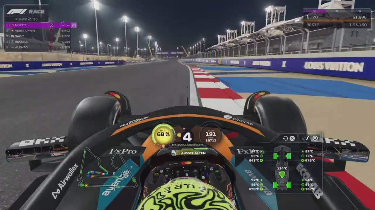 F1 25 🇧🇭 BAHRAIN QUALI AND RACE SETUP + 35% RACE TEST | KARL___24