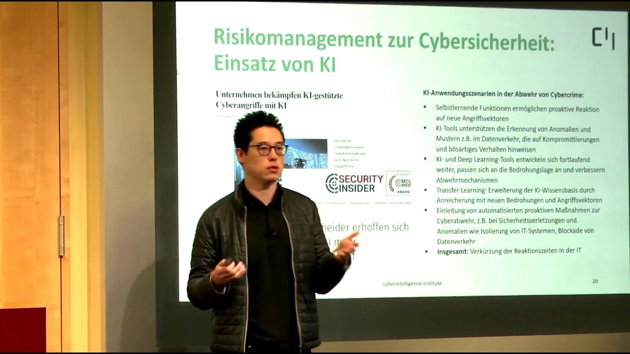 Vortrag: Prof. Dr. Dennis-Kenji Kipker erklärt Cybersecurity-Risikomanagement am Beispiel von KI