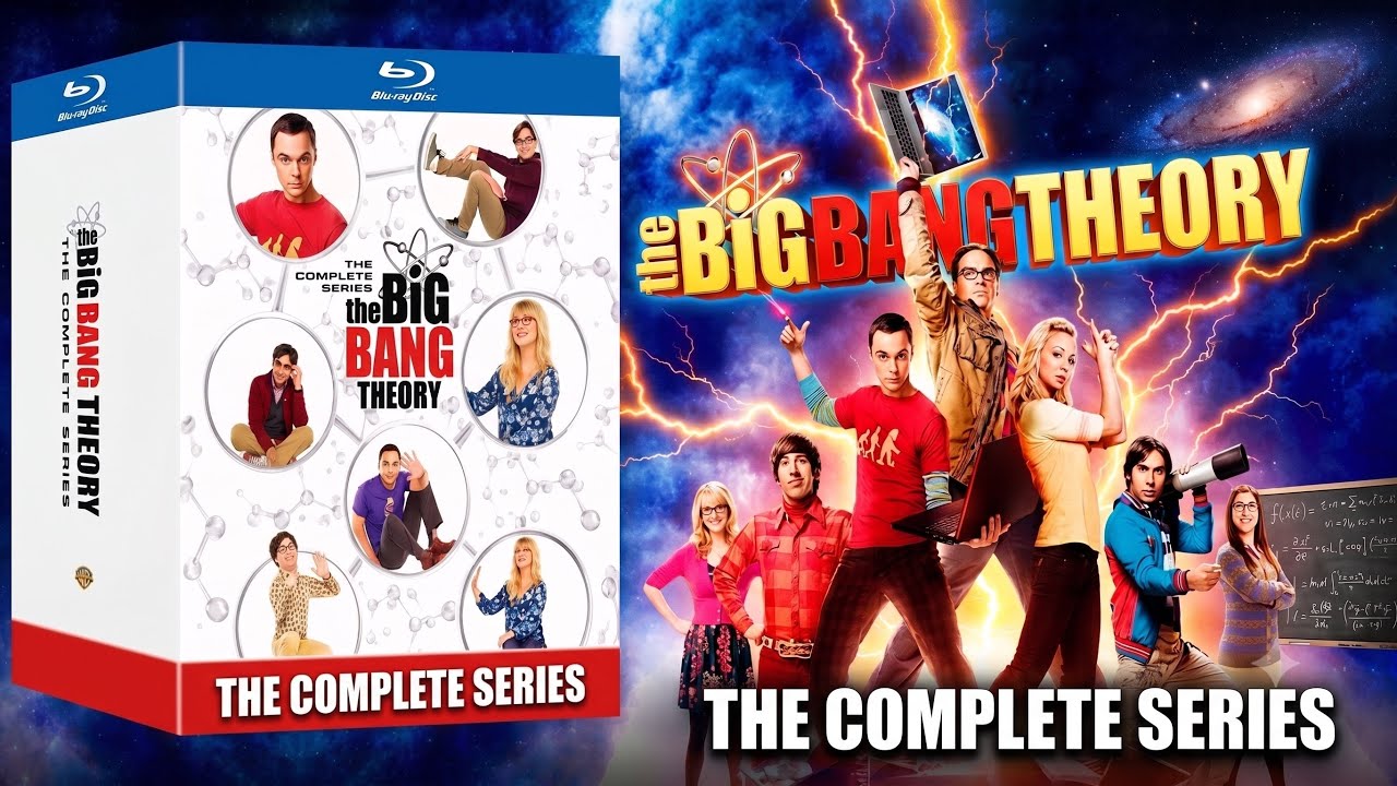 Распаковка Blu-ray полного сериала «Теория большого взрыва»