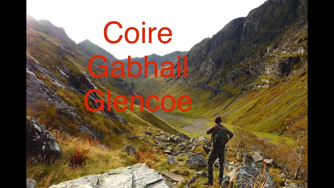 Walk in Coire Gabhail (aka The Lost Valley) - Glencoe.