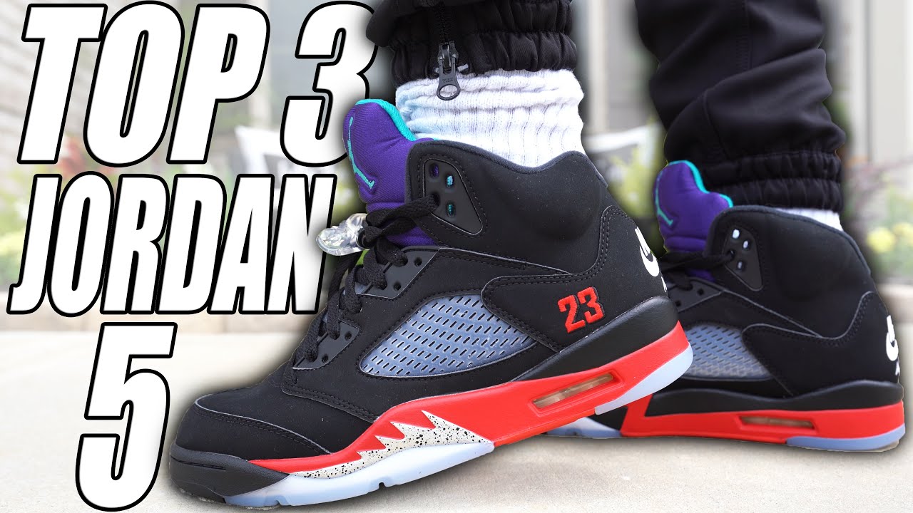 COP OR NOT !? JORDAN 5 "TOP 3" REVIEW AND ON FOOT IN 4K !